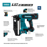 Makita XNB05Z 18V LXT Brushless Cordless 2-1/2 Nailer (Tool Only)