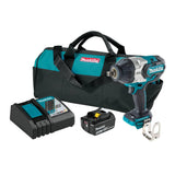 Makita XWT19T 18V LXT Lithium-Ion Brushless Cordless Drive Impact Wrench Kit