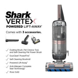 Shark Vertex Lift-Away Upright Vacuum with DuoClean PowerFins (Silver/Rose Gold)