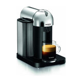 Nespresso VertuoLine Automatic Single-Serve Coffee and Espresso Maker (Chrome)