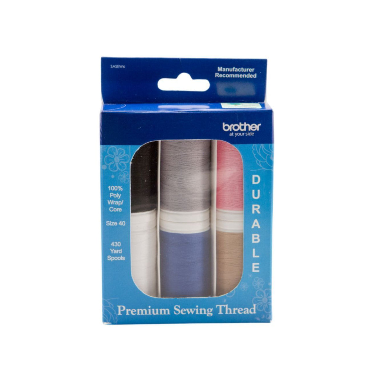 Brother SM2700 27-Stitch Sewing Machine with 6-Pc Thread and Stabilizer Roll
