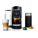 Nespresso VertuoPlus Deluxe Coffee/Espresso Machine with Milk Frother (Black)