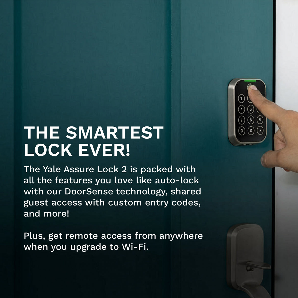 Yale Assure Lock 2 Key-Free Touch Keypad and Deadbolt with Bluetooth Connection