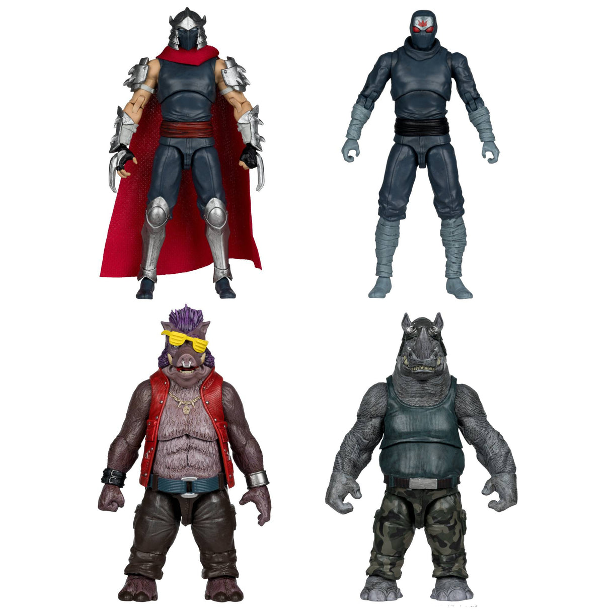 McFarlane Teenage Mutant Ninja Turtles Page Punchers Action Figures 4-Pk Bundle