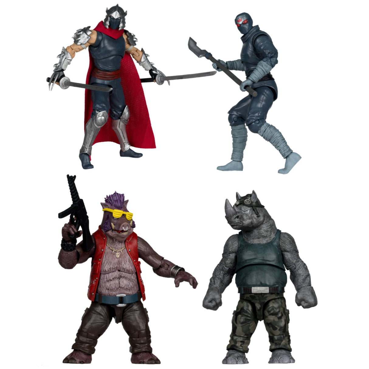 McFarlane Teenage Mutant Ninja Turtles Page Punchers Action Figures 4-Pk Bundle