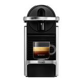 De'Longhi Nespresso Pixie Automatic Espresso Machine with 19 Bar Pressure Silver