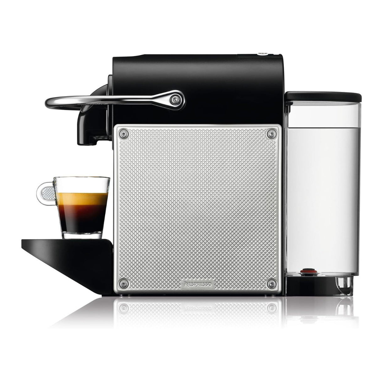 De'Longhi Nespresso Pixie Automatic Espresso Machine with 19 Bar Pressure Silver