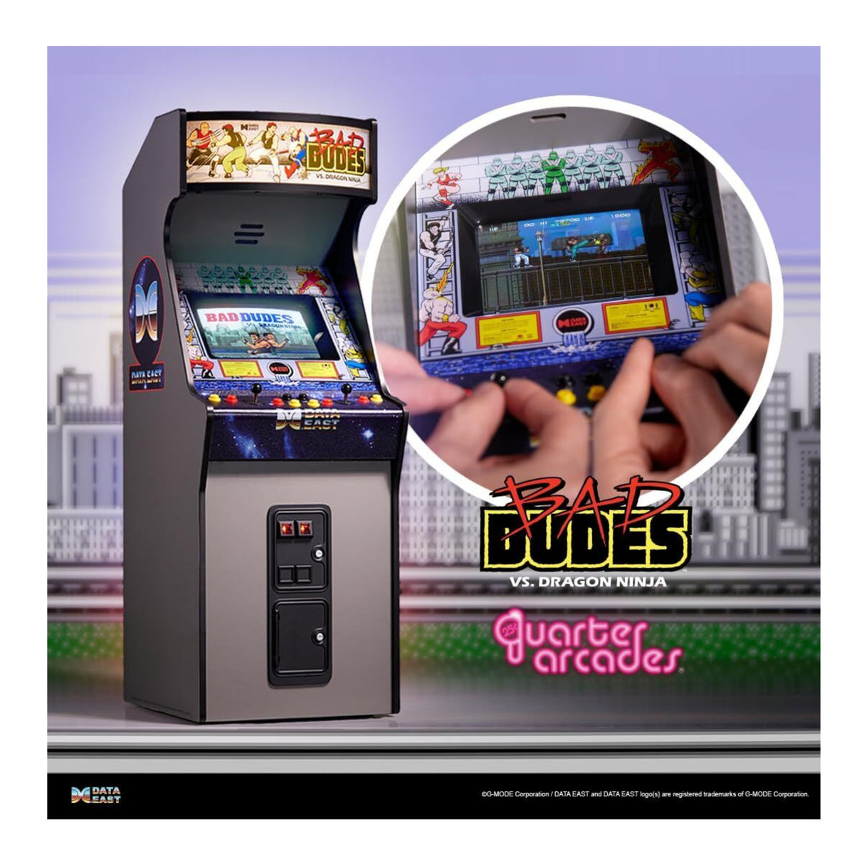 Numskull Quarter Arcades: Bad Dudes Vs. Dragon Ninja Mini Arcade