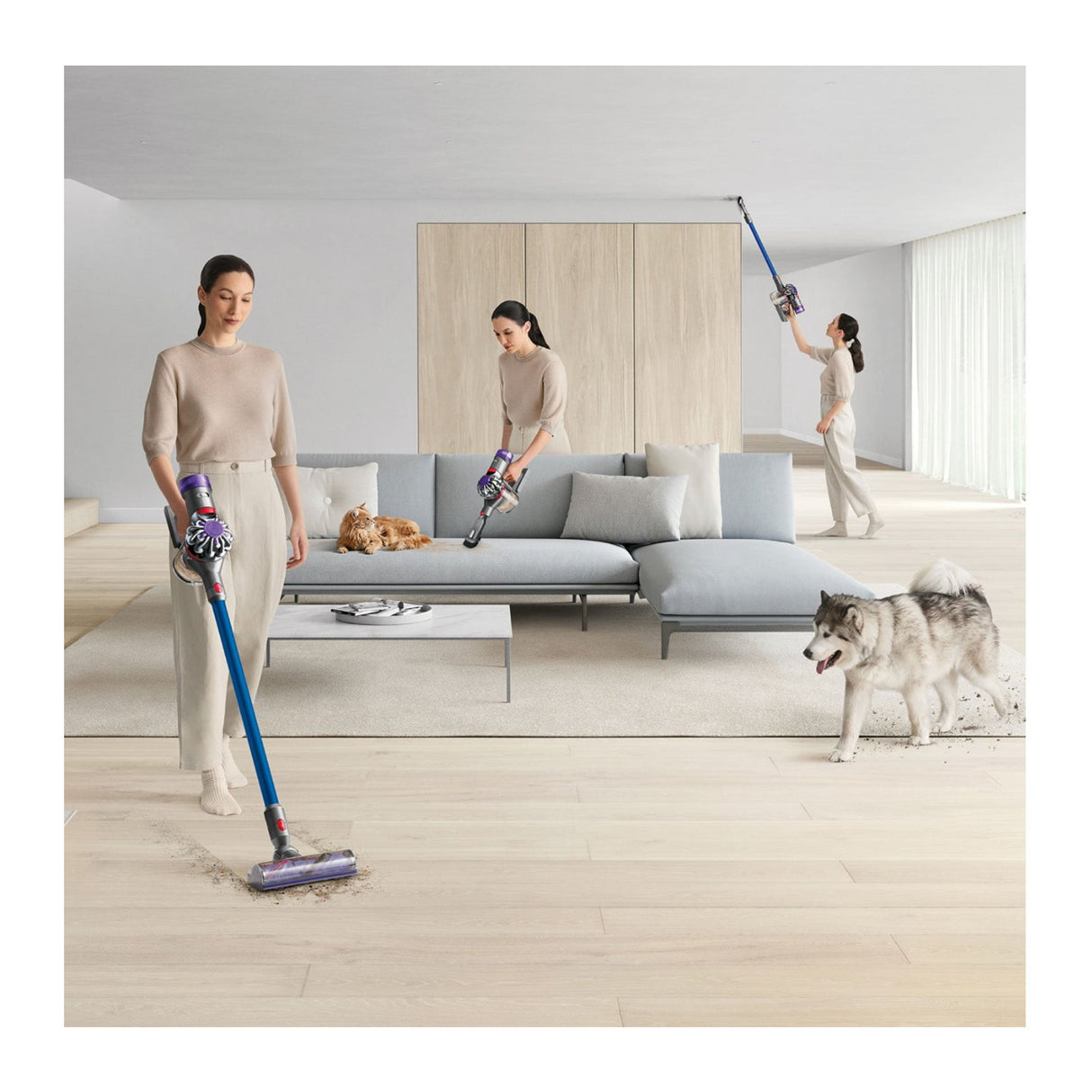 Dyson V8 Origin Cordless Stick Vacuum Cleaner with HEPA Filter and 40Min Runtime