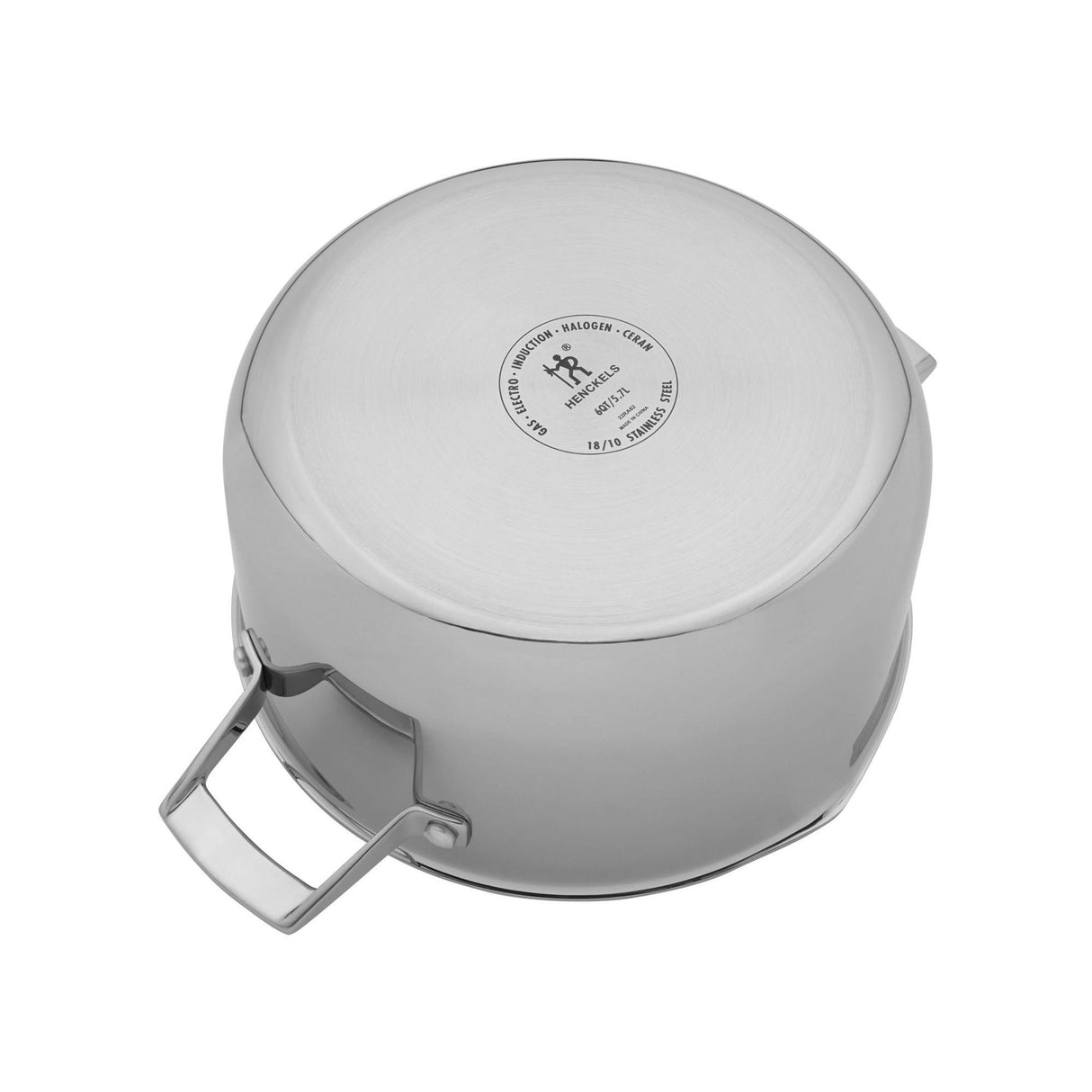HENCKELS Clad H3 6-Qt Stainless Steel Dutch Oven with Glass Lid