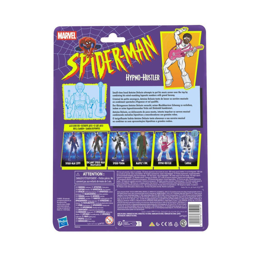 Hasbro Marvel Legends Series Hypno-Hustler Spider-Man Comics 6in Action Figure
