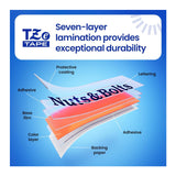 Brother Genuine P-Touch 6-Pack TZe-241 Laminated Tape for Label Makers Bundle