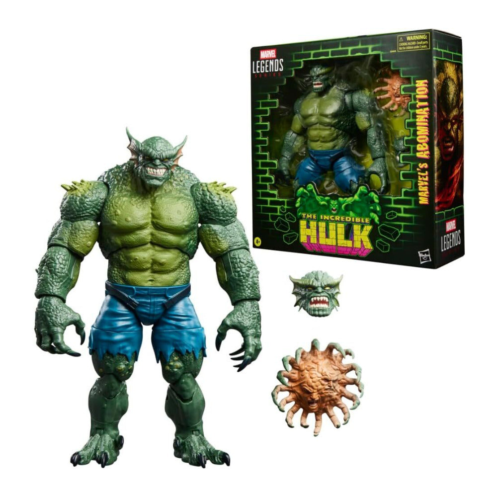 Hasbro Marvel Legends Series Juggernaut and Hulk 6-Inch Action Figures Bundle