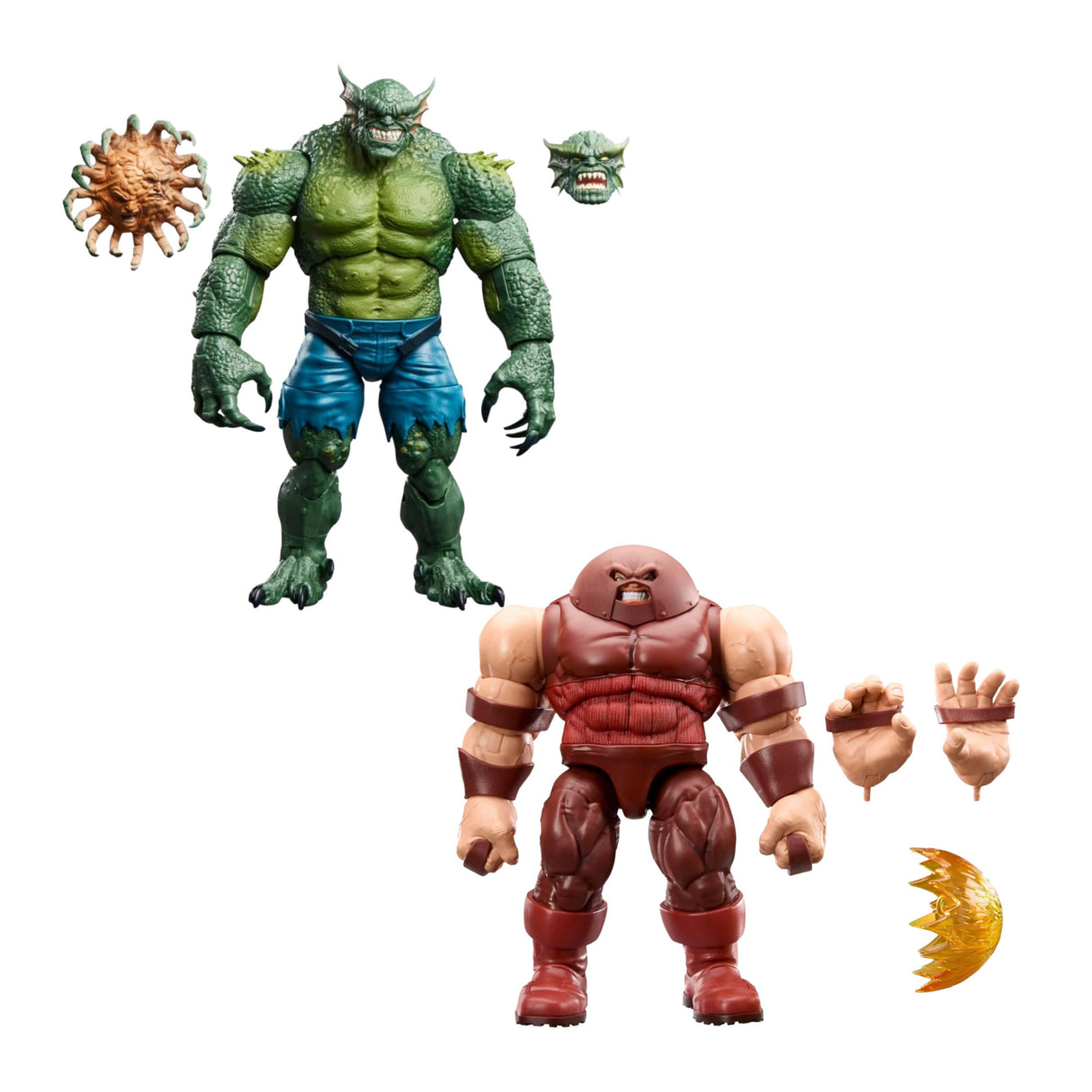 Hasbro Marvel Legends Series Juggernaut and Hulk 6-Inch Action Figures Bundle