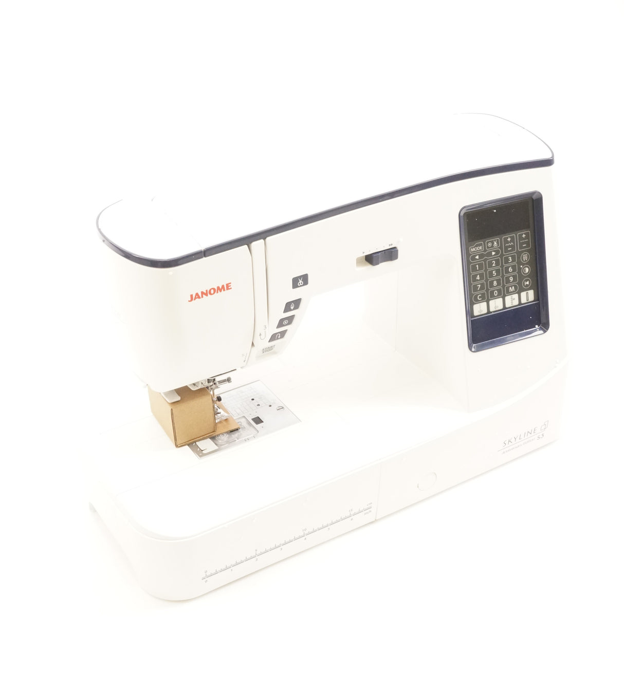 Janome Skyline S3 Anniversary Edition Sewing Machine (White) (Used)