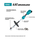 Makita XUX02SM1X5 18V LXT Brushless Couple Shaft Power Head Kit (4.0Ah)