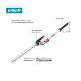 Makita XUX02SM1X6 18V LXT Brushless Couple Shaft Power Head Kit (4.0Ah)