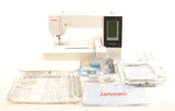 Janome Memory Craft 500E Limited Edition Embroidery Machine (White) (Used)