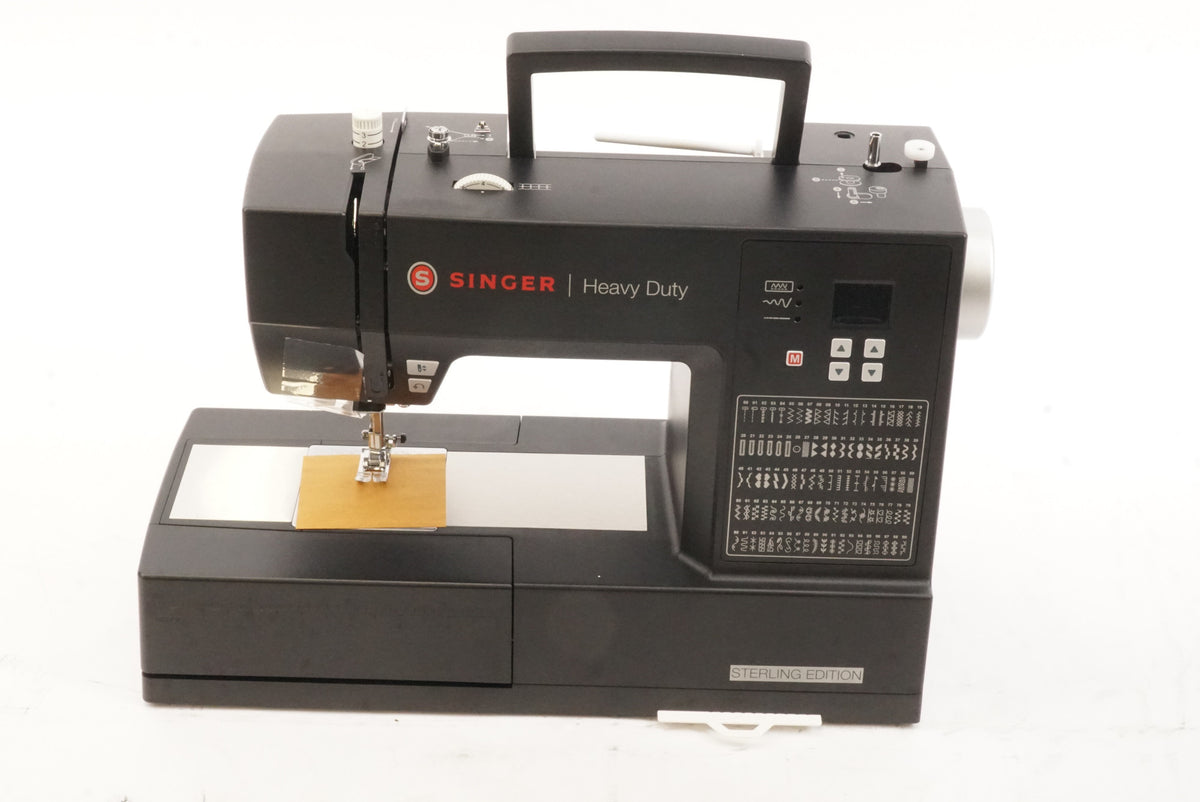 SINGER Heavy Duty 6600C Sterling Sewing Machine with Accessory Kit (Black) (Used)