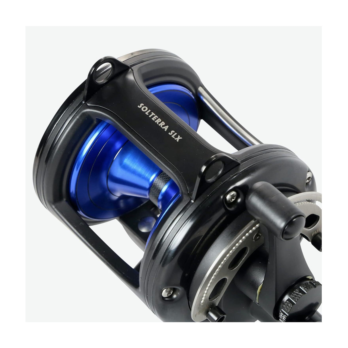 Okuma Solterra SLX-50W Single Speed Lever Drag Reel (420yds-80lb, Black)