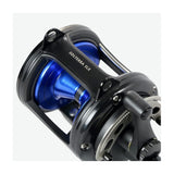 Okuma Solterra SLX-50W Single Speed Lever Drag Reel (420yds-80lb, Black)