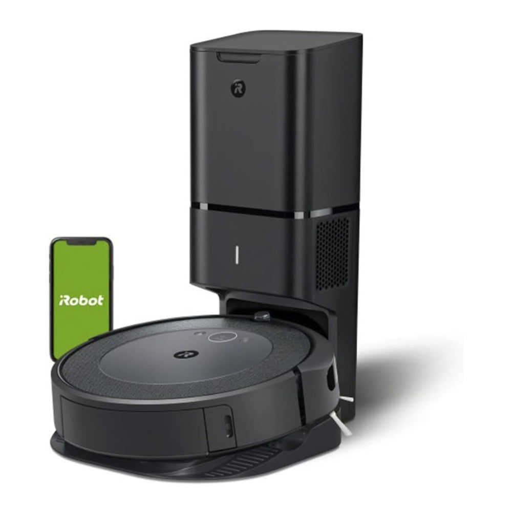 iRobot Roomba i4+ EVO Self-Emptying Robot Vacuum with Smart Mapping (Black)