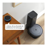 iRobot Roomba i4+ EVO Self-Emptying Robot Vacuum with Smart Mapping (Black)