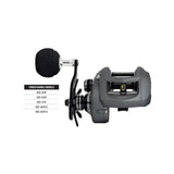 Okuma Komodo SS Large Capacity Low Profile Baitcaster (Right-Hand, Power Handle)