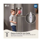 LG Genuine LT600P 6 Month/300 Gal Replacement Refrigerator Water Filter (White)
