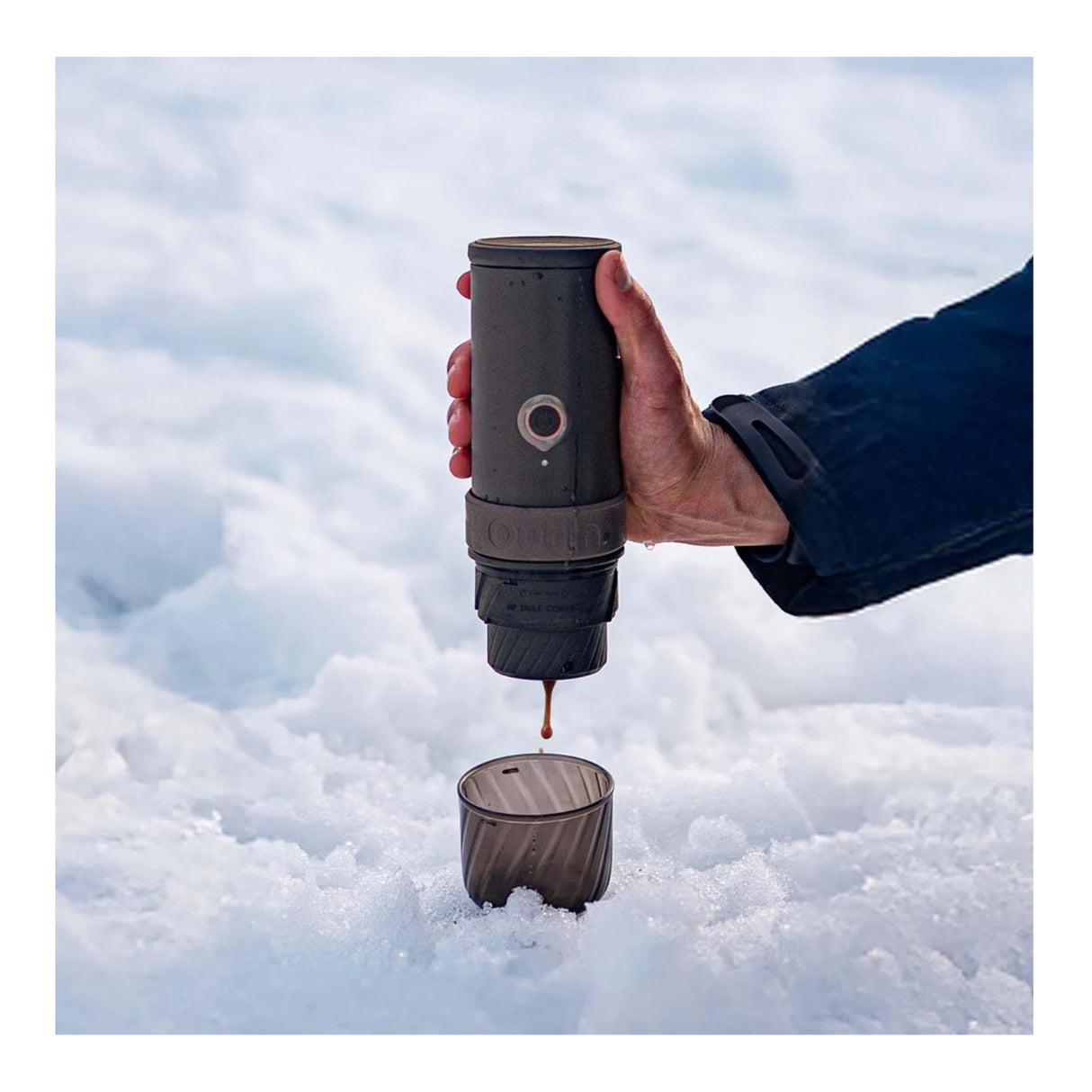 Outin Mino Portable Electric Espresso Machine (Space Grey)
