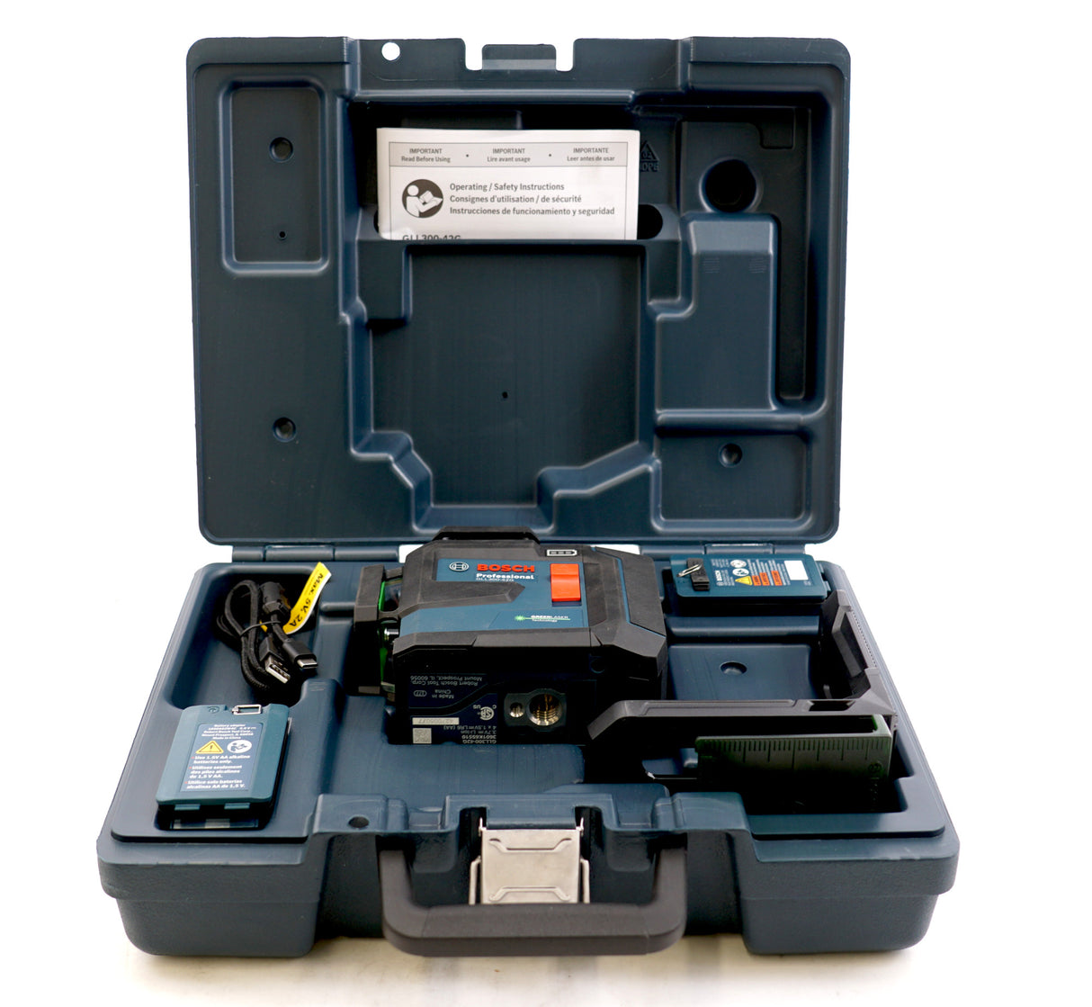 Bosch GLL300-42GL Three-Plane Leveling and Alignment Laser (Refurbished) (Used)