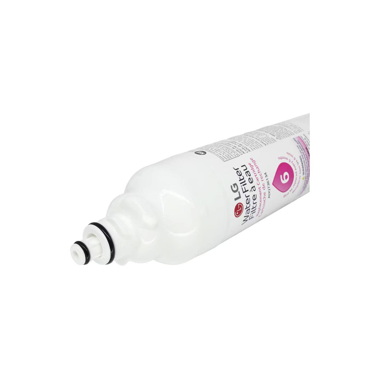 LG Genuine LT800P 6 Month/200 Gal Replacement Refrigerator Water Filter (White)