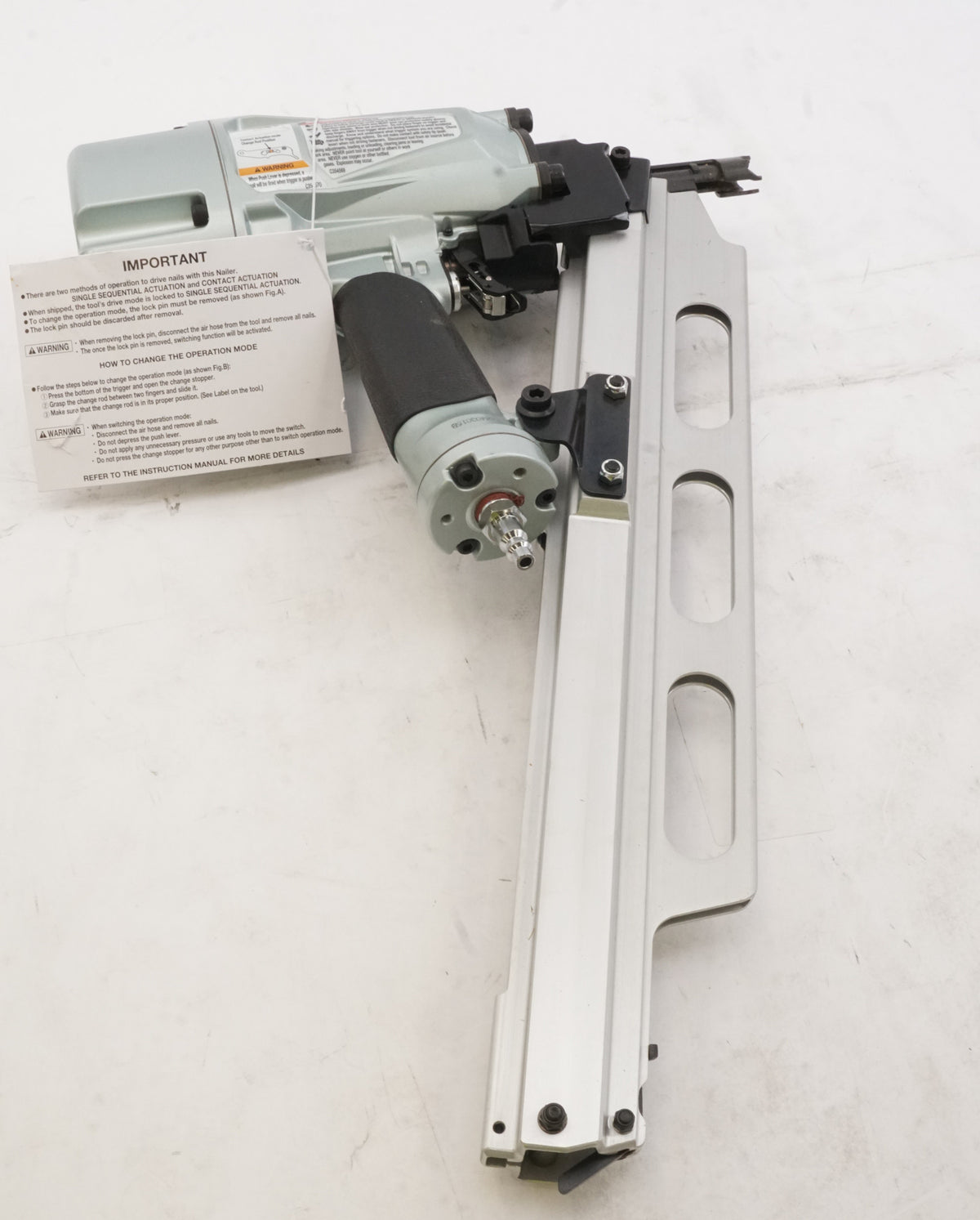 Metabo HPT 21-Degree Pneumatic Framing Nailer with High Grade Aluminum Magazine (Used)