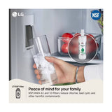 LG Genuine LT700P 6 Mos/200 Gal Replacement Refrigerator Water Filter (2-Pack)