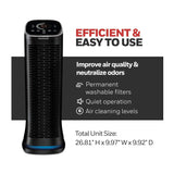 Honeywell Air Genius Air Purifier for Home, Large Rooms up to 1268Ft (Black)