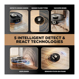 Shark Robot Vacuum and Mop Combo Self-Emptying and Self-Refill (Black)