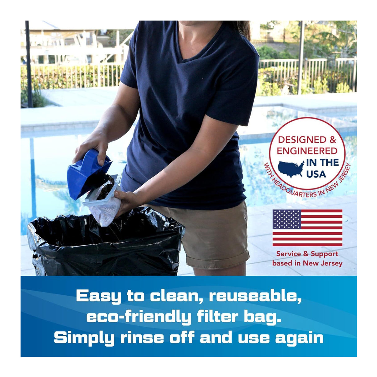 Pool Blaster Aqua Broom XL Ultra Cordless Battery-Powered Pool Vacuum Cleaner
