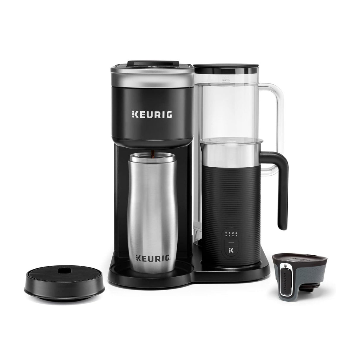 Keurig K-Caf SMART Single Serve Coffee Maker (Black)