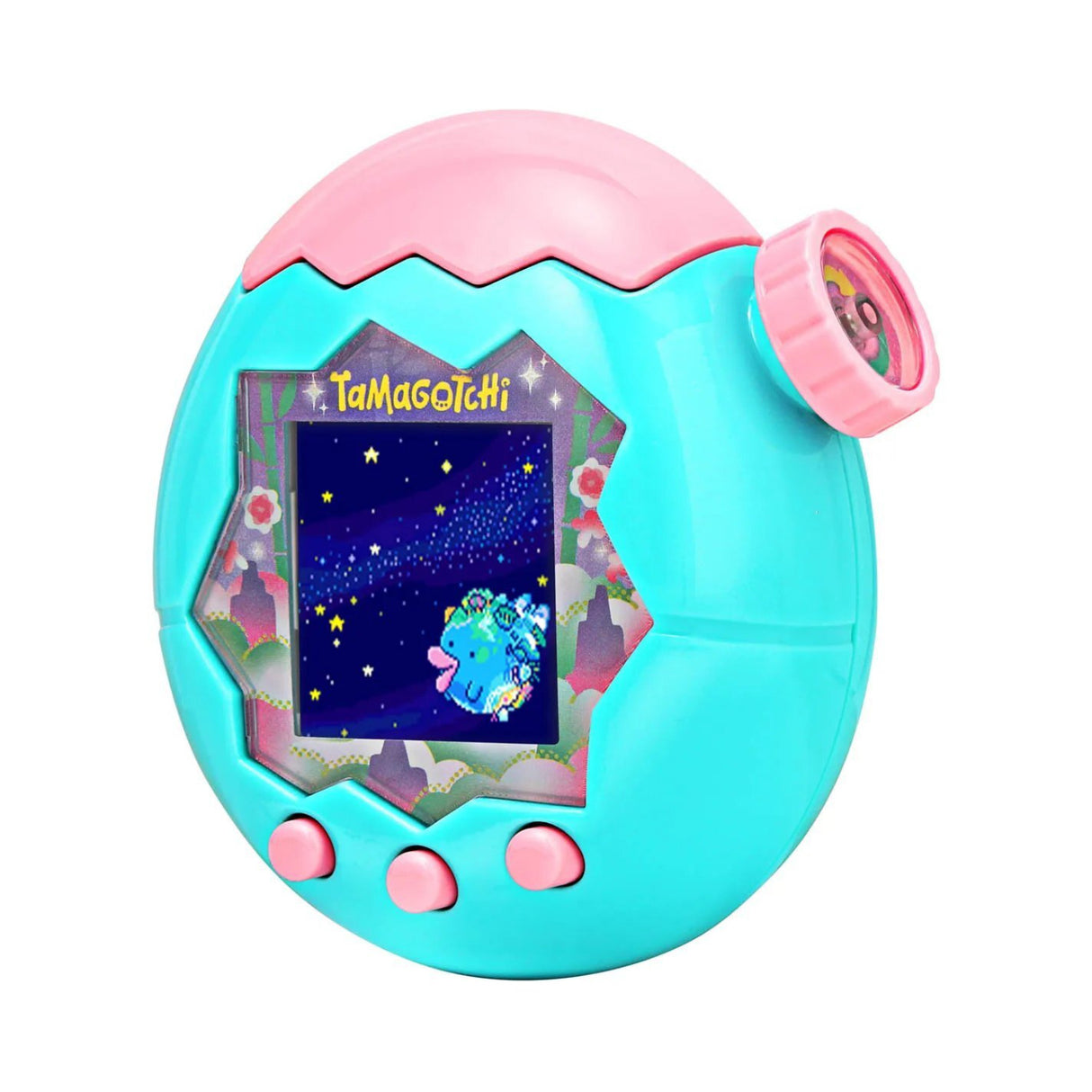 Bandai Tamagotchi Paradise - Jade Forest Interactive Digital Pet Toy with Zoom Dial