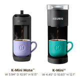Keurig K-Mini Mate Single Serve K-Cup Pod Coffee Maker (Black) (Certified Refurbished)