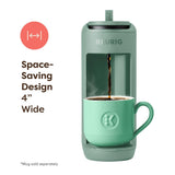 Keurig K-Mini Mate Single Serve K-Cup Pod Coffee Maker, Glamping Green (Certified Refurbished)