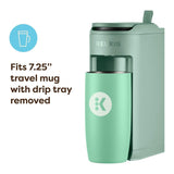Keurig K-Mini Mate Single Serve K-Cup Pod Coffee Maker, Glamping Green (Certified Refurbished)