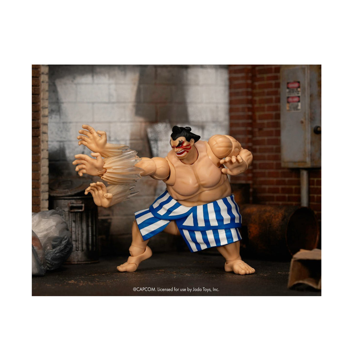 Jada Toys Ultra Street Fighter II E. Honda Deluxe 6-Inch Scale Action Figure