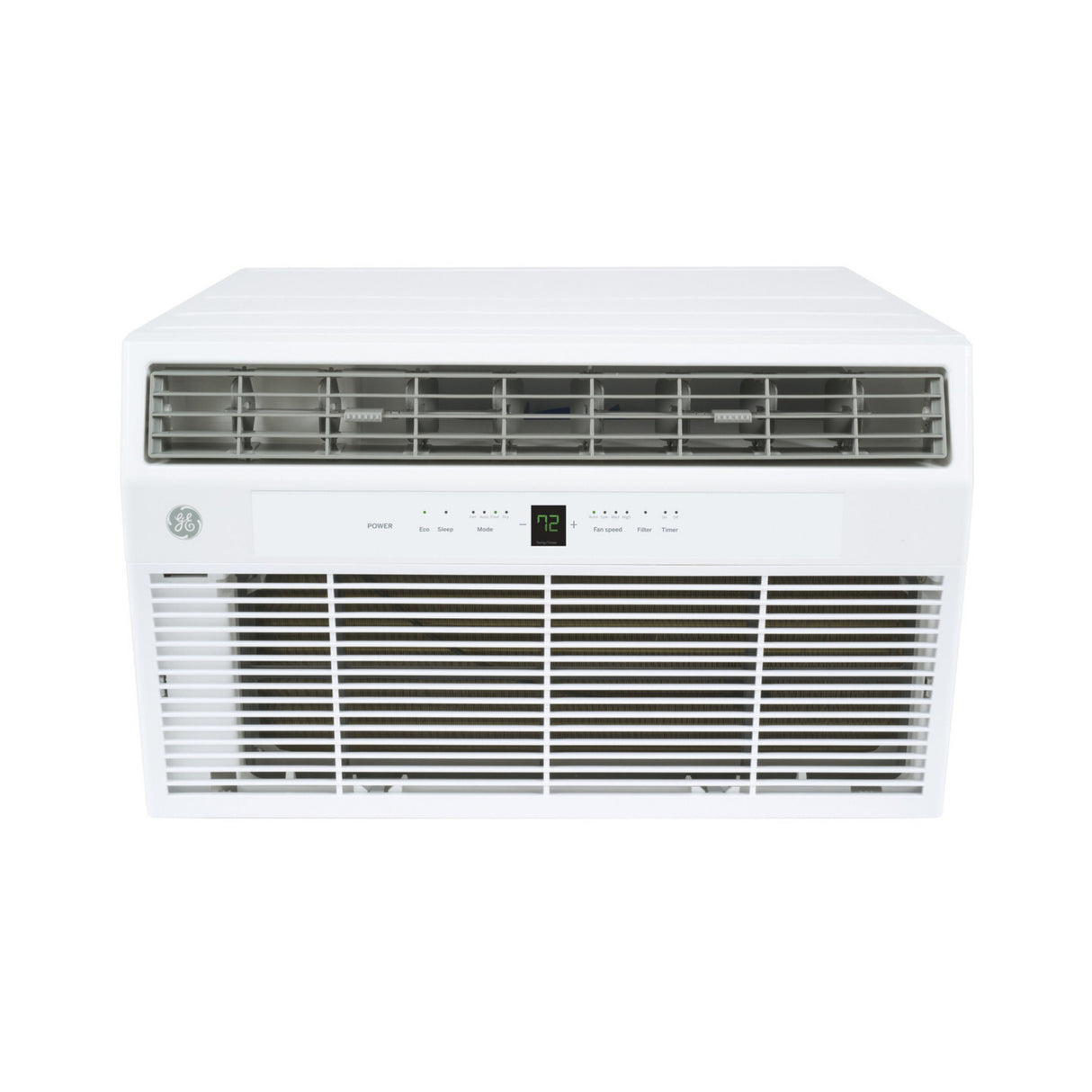 GE 12,000 BTU Built-In Air Conditioner with 6-Way Adjustable Airflow (White)