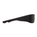Spy Optic Dirk Wrap Men's Sunglasses (Soft Matte Black/Happy Gray Green Polar)