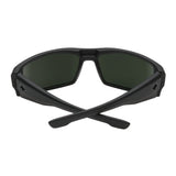 Spy Optic Dirk Wrap Men's Sunglasses (Soft Matte Black/Happy Gray Green Polar)