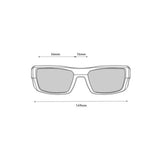 Spy Optic Dirk Wrap Men's Sunglasses (Soft Matte Black/Happy Gray Green Polar)
