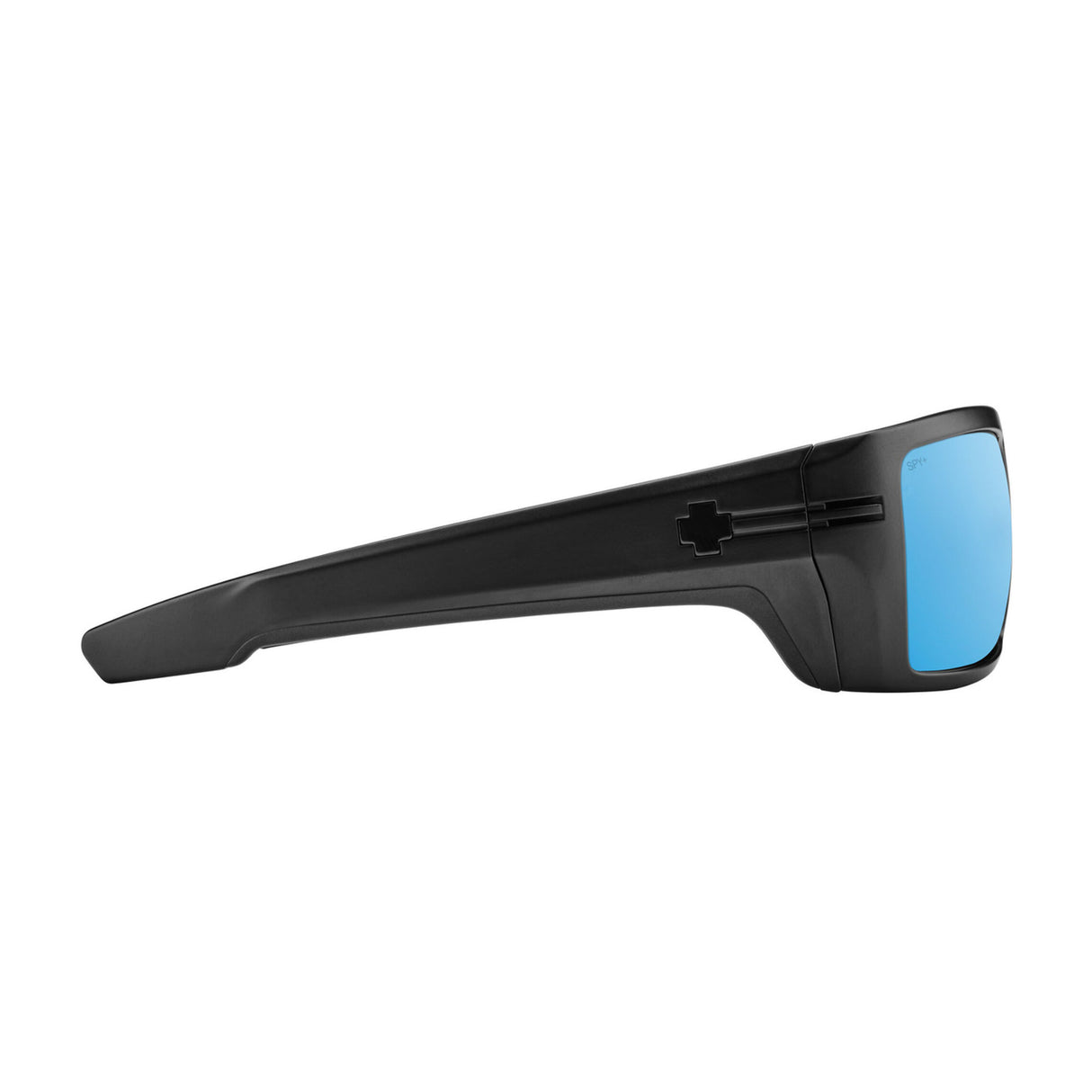 Spy Optic Rebar ANSI Sunglasses (Matte Black/Happy Boost Polar, Ice Blue Mirror)