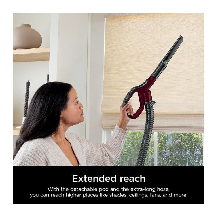 Shark DETECT Lift-Away Corded Upright Vacuum LA492 with HEPA Filter (Burgundy)