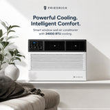 Friedrich Chill Premier Smart Window/ Wall Slide-Out Air Conditioner 24000 BTU